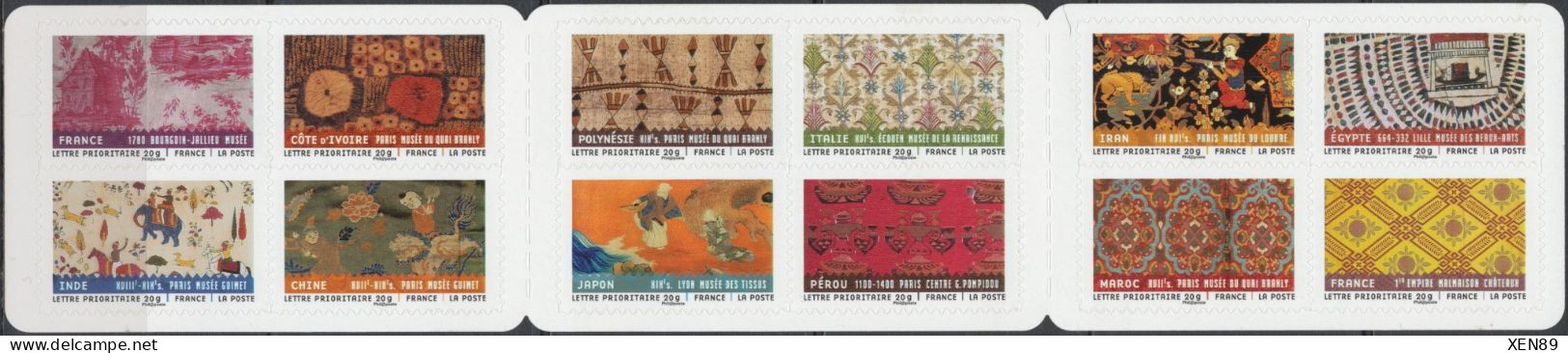 2011 - C 512 Neuf ** - Tissus Du Monde - Unused Stamps
