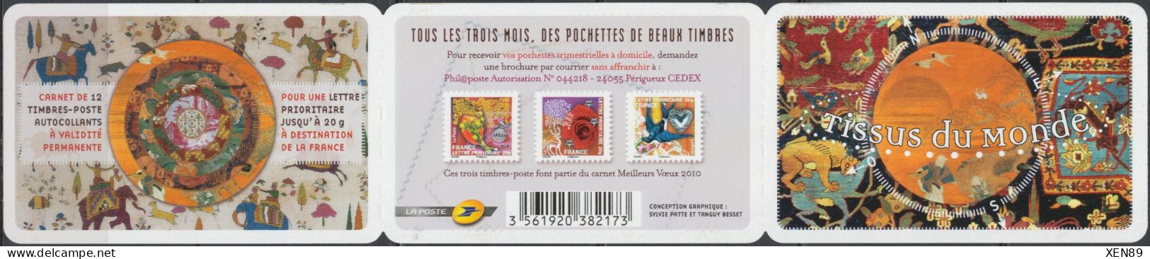 2011 - C 512 Neuf ** - Tissus Du Monde - Unused Stamps