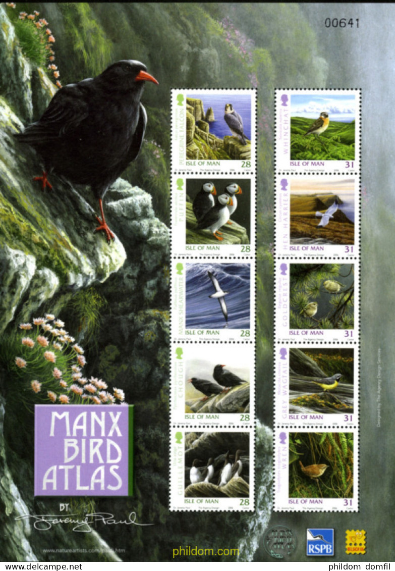 190418 MNH MAN 2006 AVES - Man (Ile De)