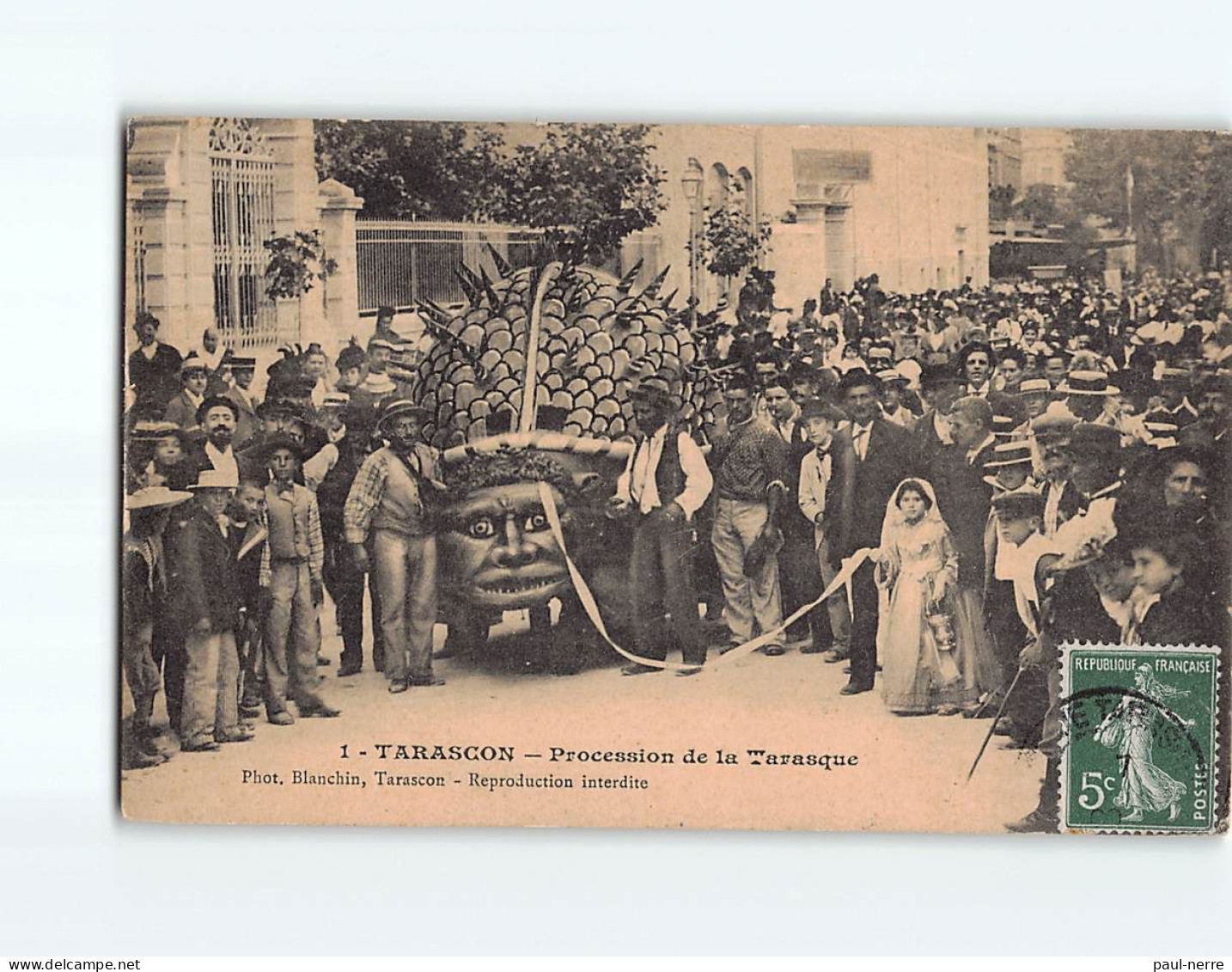 TARASCON : Procession De La Tarasque - état - Tarascon