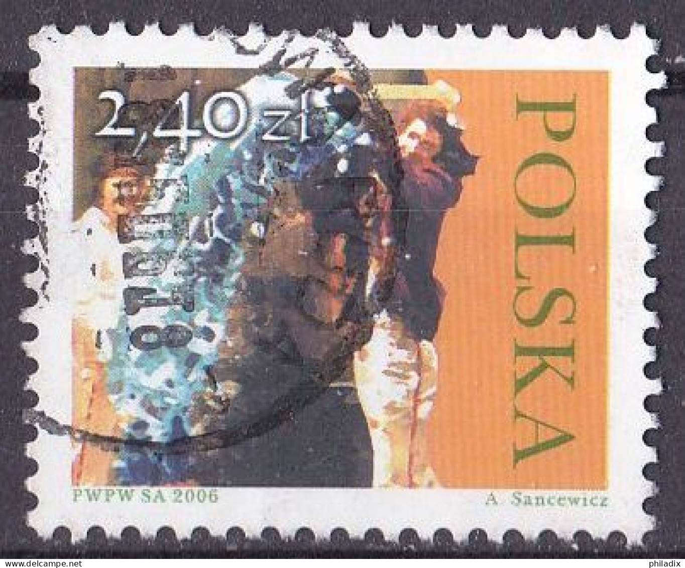 Polen Marke Von 2006 O/used (A5-17) - Used Stamps