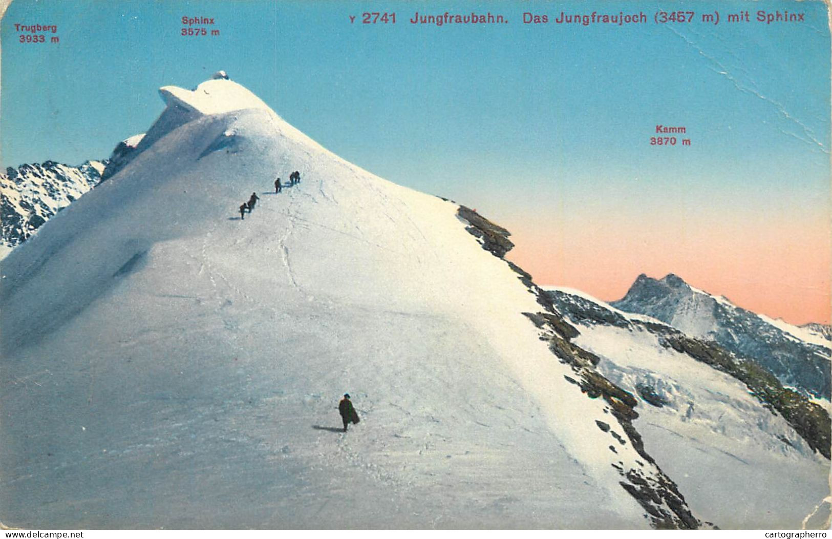 Postcard Switzerland Jungfraubahn - Other & Unclassified