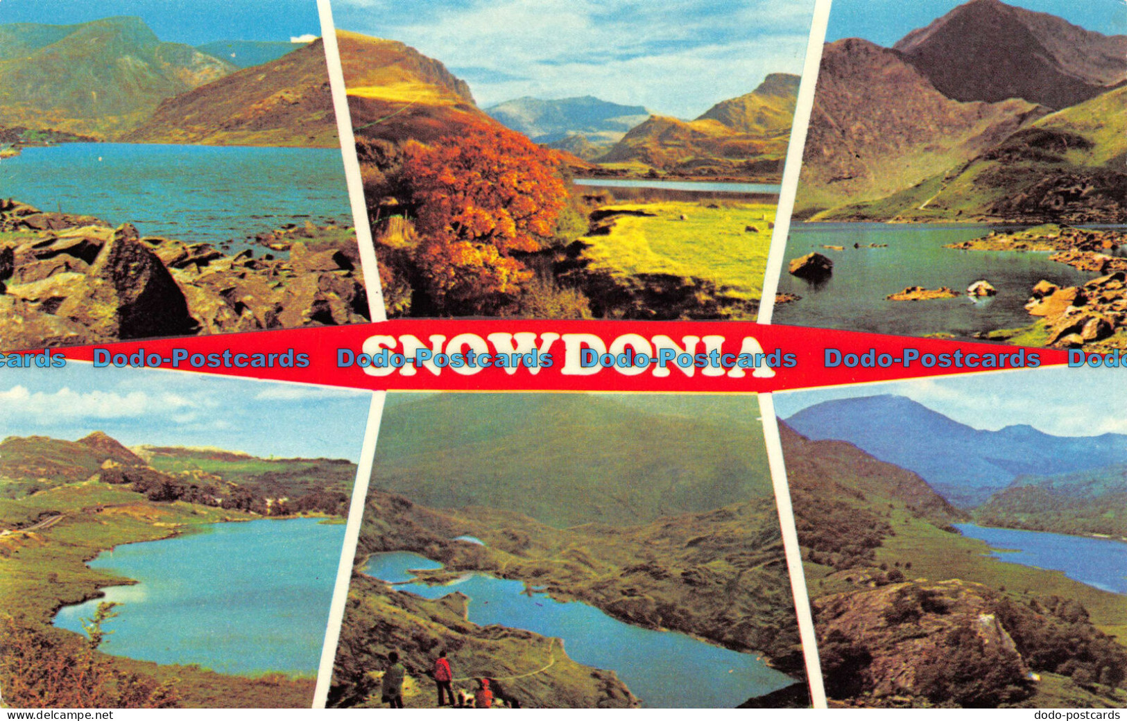 R069127 Snowdonia. Multi View. Photo Precision. 1985 - Monde