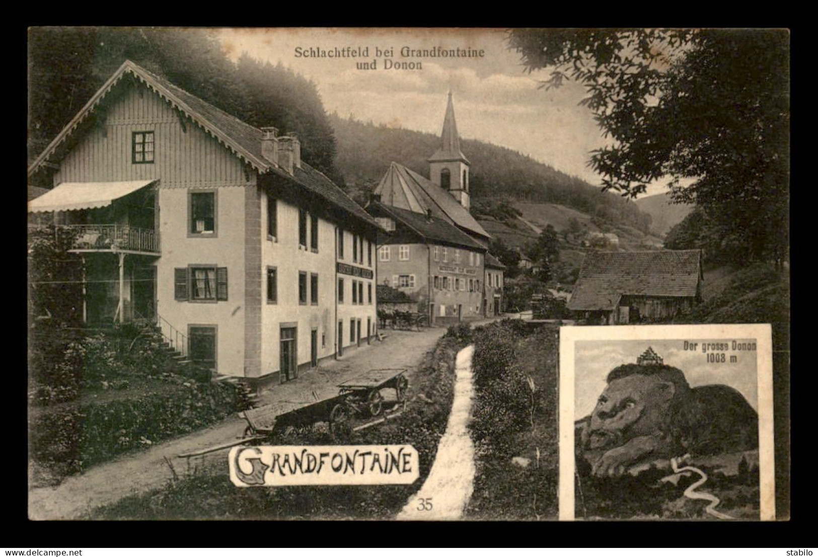 67 - GRANDFONTAINE - SCHLACHTFELD UND DONON - Other & Unclassified