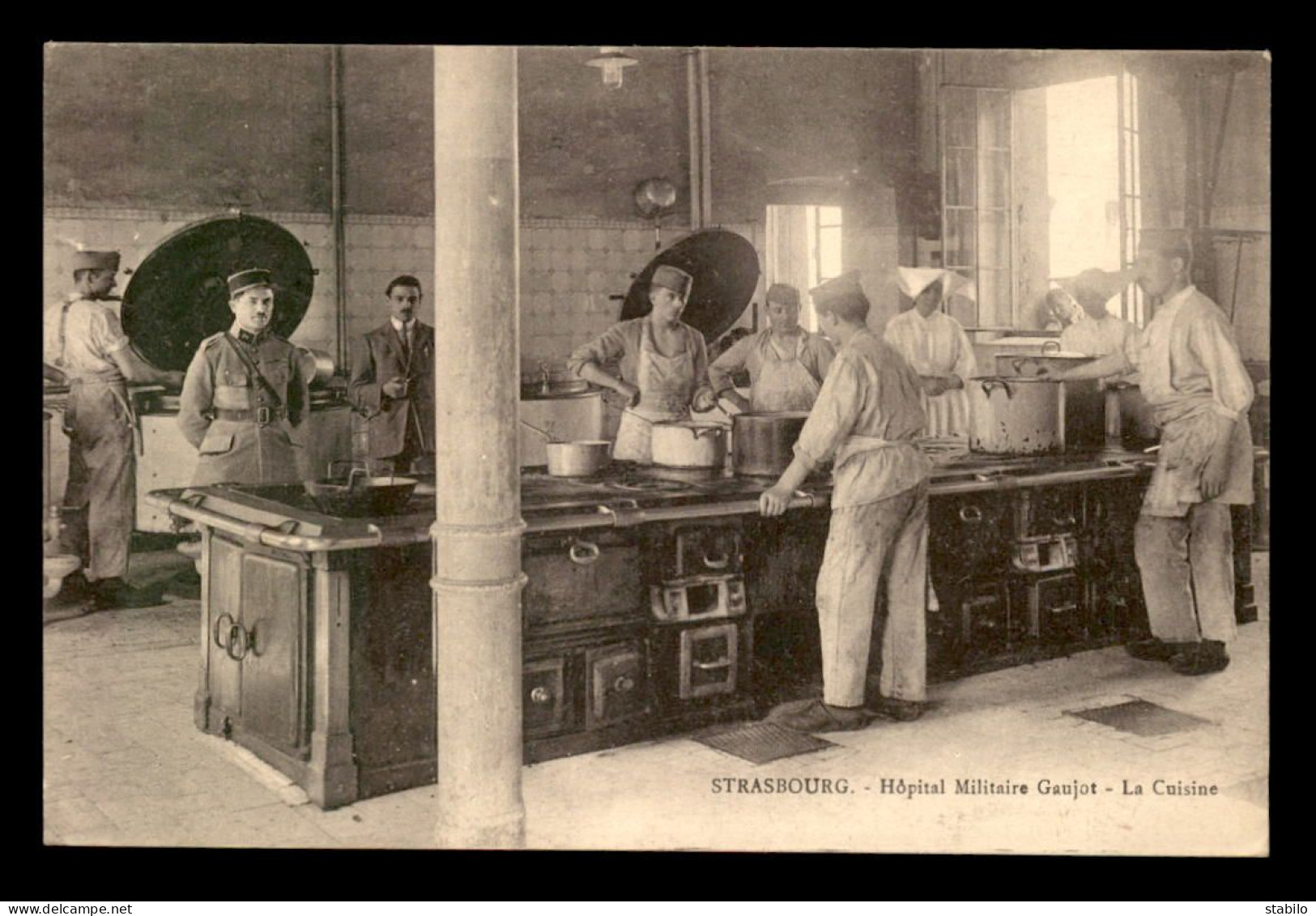 67 - STRASBOURG - HOPITAL MILITAIRE GAUJOT - LA CUISINE - Strasbourg