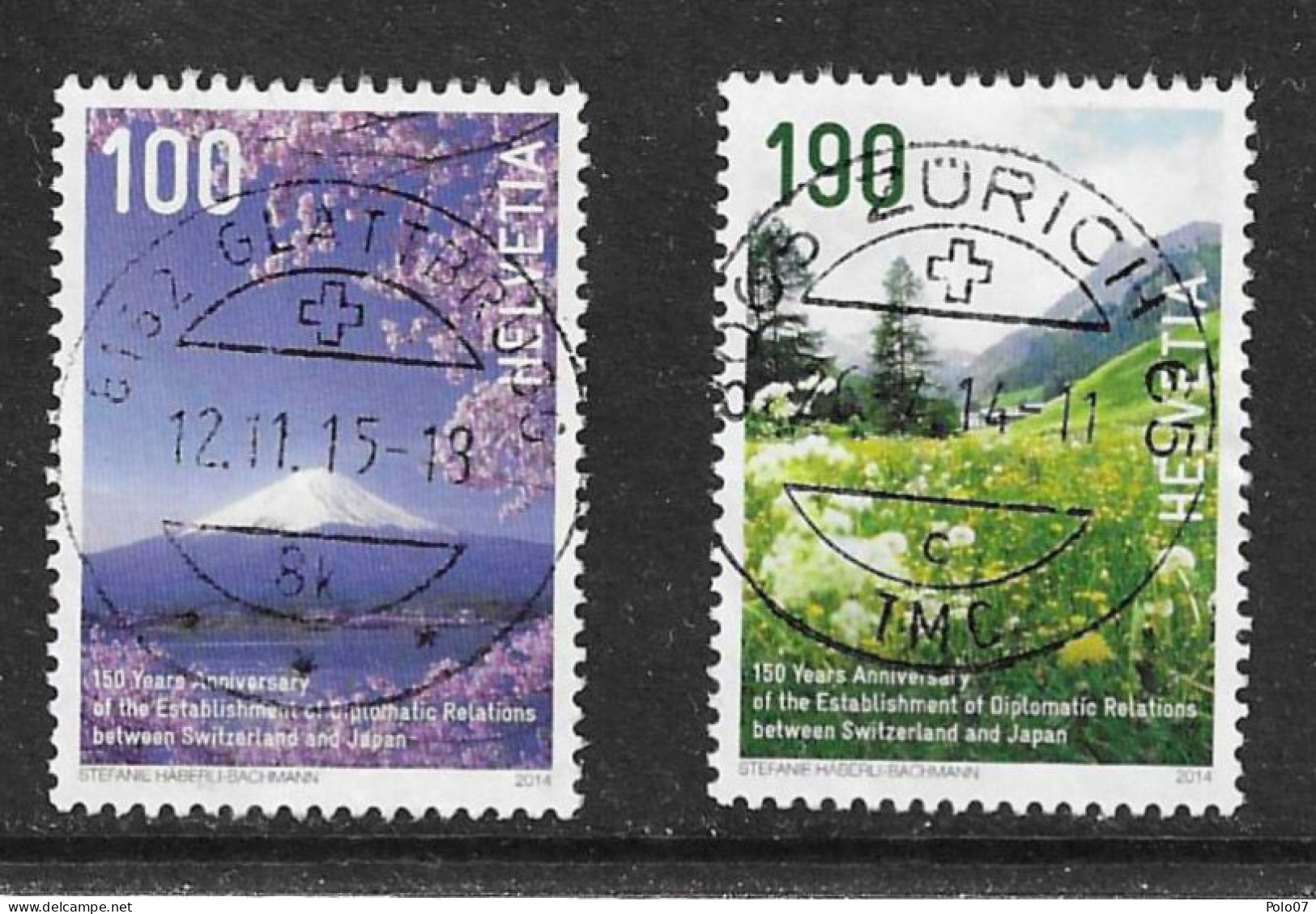 2014 ZNr 1491-1492 (2402) - Used Stamps