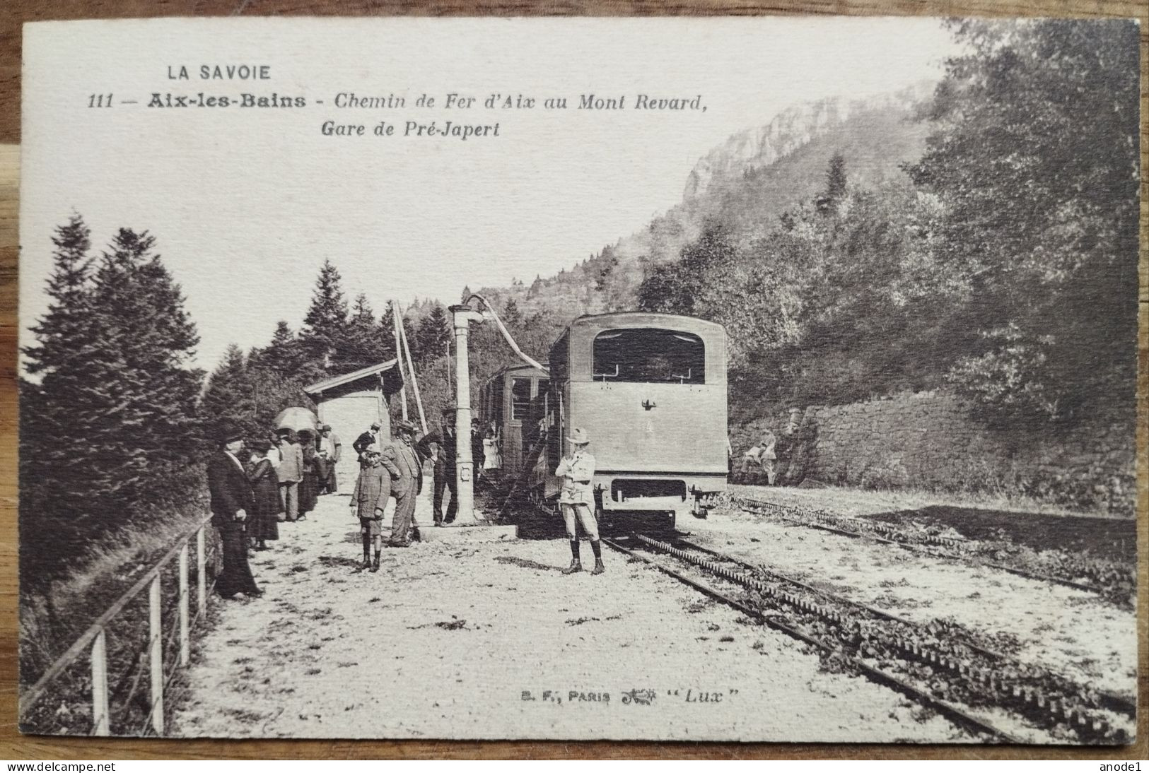 AIX LES BAINS Chemin De Fer D'Aix Au Mont Revard, Gare De Pré-Japert - Aix Les Bains