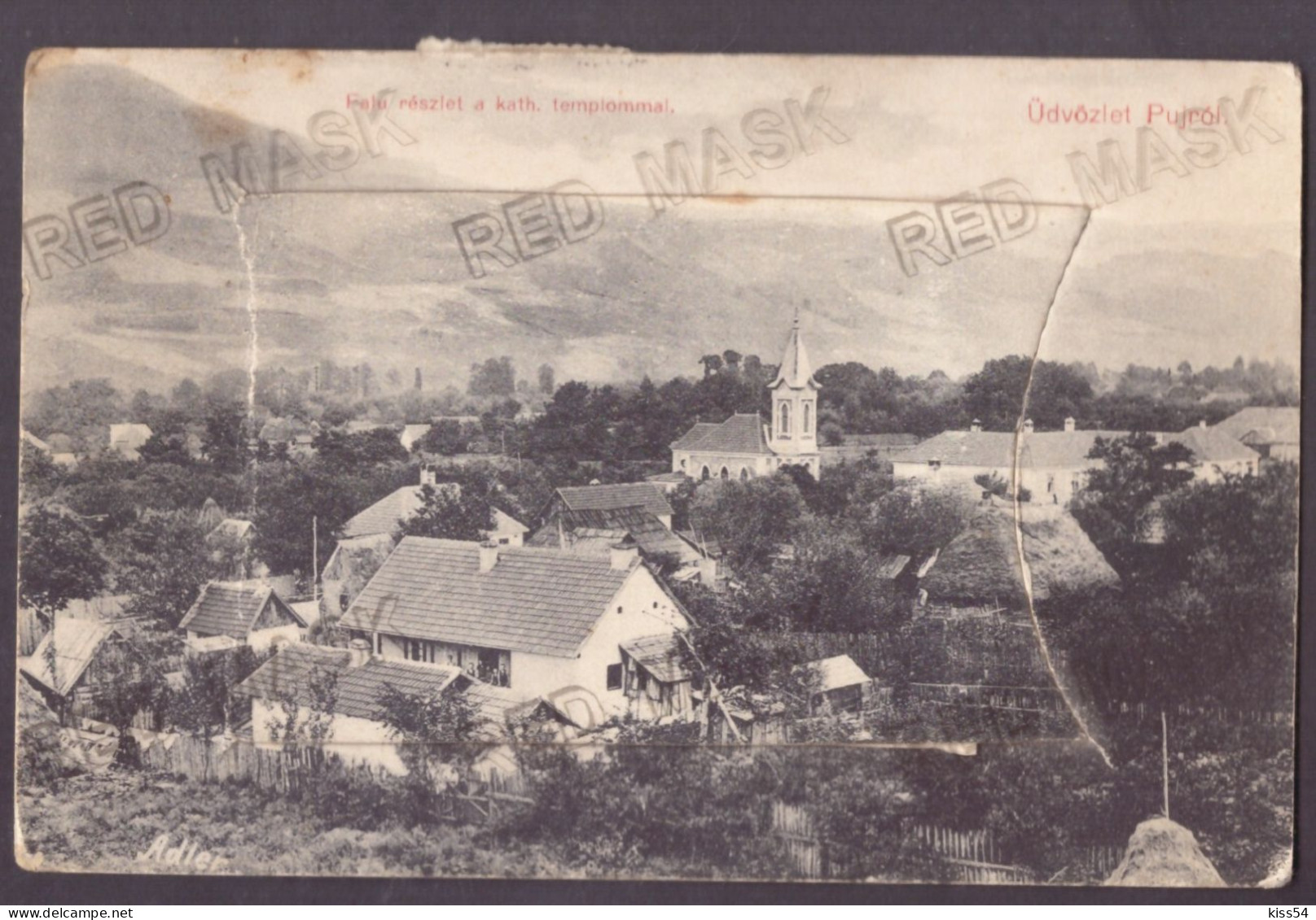 RO 86 - 24363 PUI, Hunedoara, Panorama, Leporello, Romania - Old Postcard + 10 Mini Photocards - Used - 1913 - Rumänien