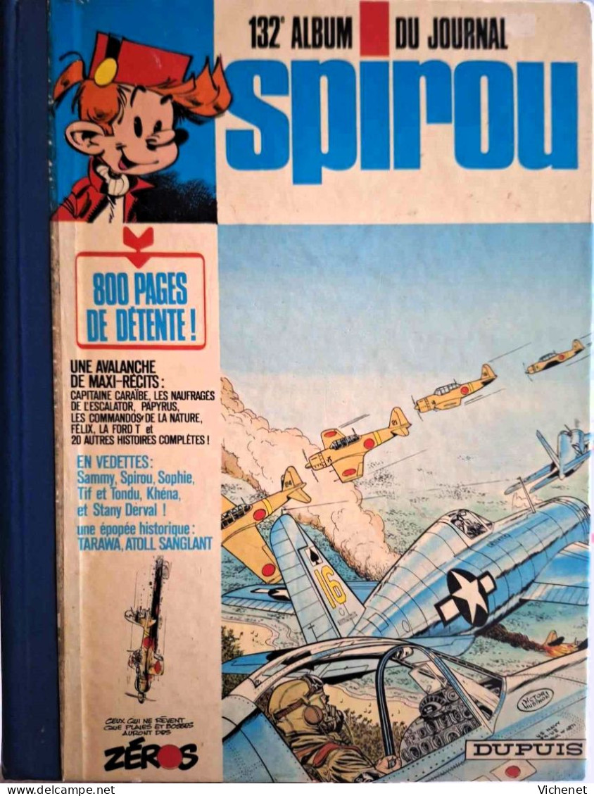 Spirou - Reliure Editeur - 132 - Spirou Magazine
