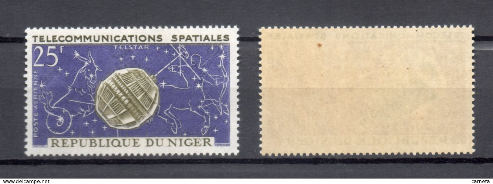 NIGER  PA  N° 36 + 37     NEUFS SANS CHARNIERE  COTE 2.50€  ESPACE TELECOMMUNICATIONS  VOIR DESCRIPTION - Niger (1960-...)