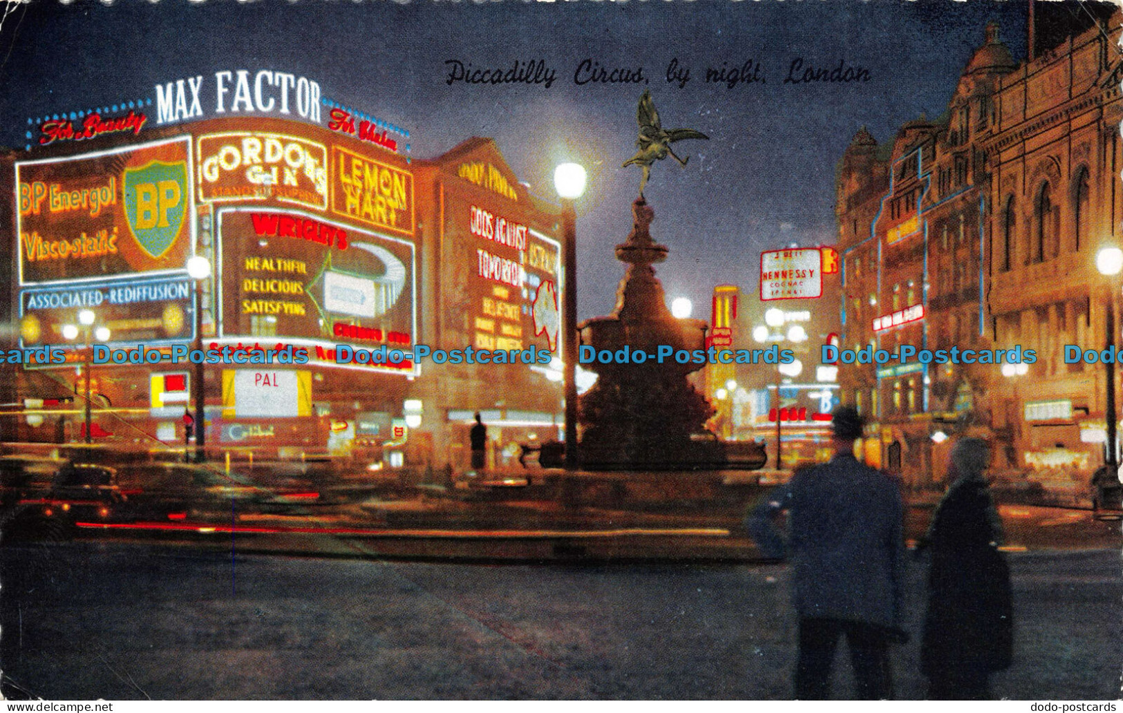 R069159 Piccadilly Circus By Night. London. 1965 - Other & Unclassified