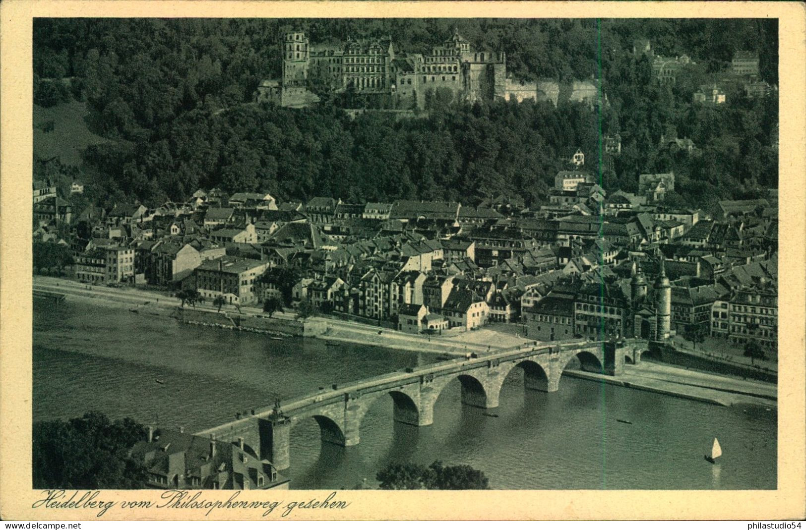 1932, Privatpostkarte 3 Pf. Ebert "Tagung Internat. PWZ- Händler". Heidelberg - Covers & Documents