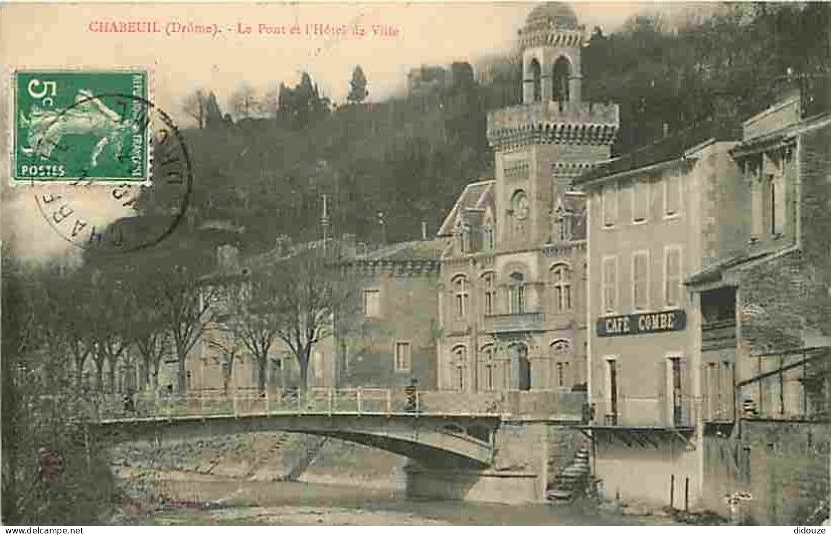 26 - Chabeuil - Le Pont Et L'Hotel De Ville - CPA - Voir Scans Recto-Verso - Other & Unclassified