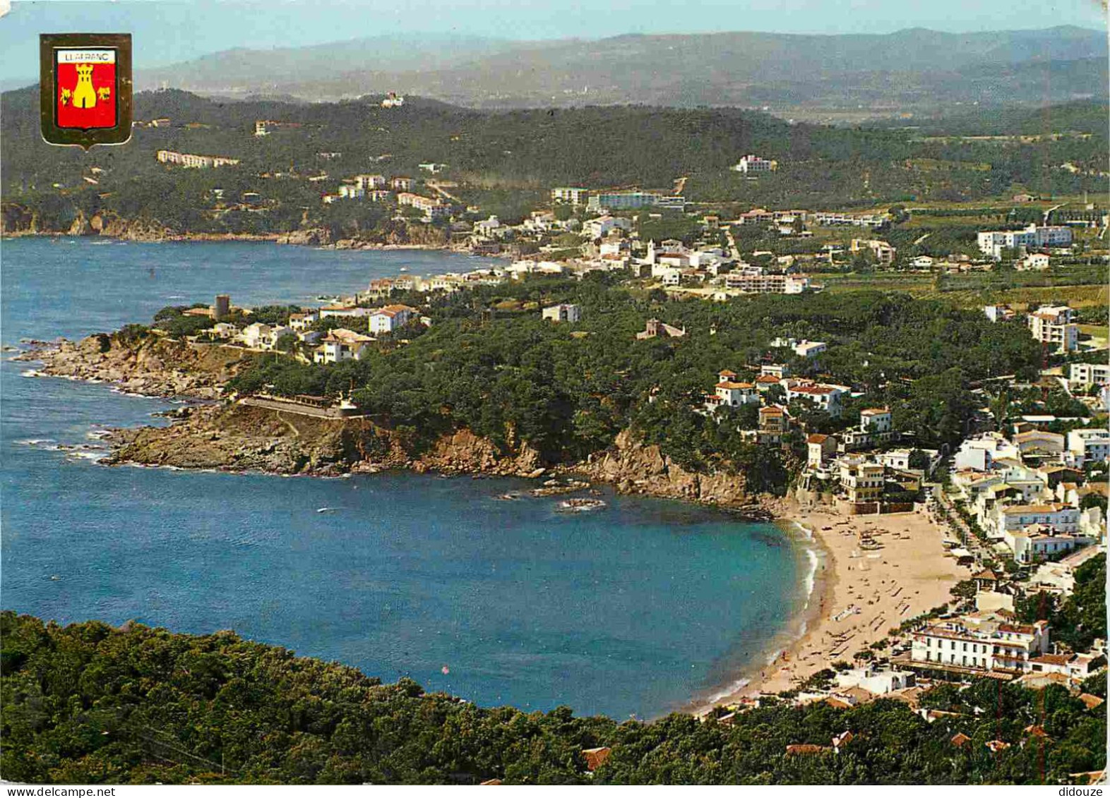 Espagne - Espana - Cataluna - Costa Brava - Llafranch - Panoramica Desde El Faro San Sebastian - Vue Panoramique Ddepuis - Gerona