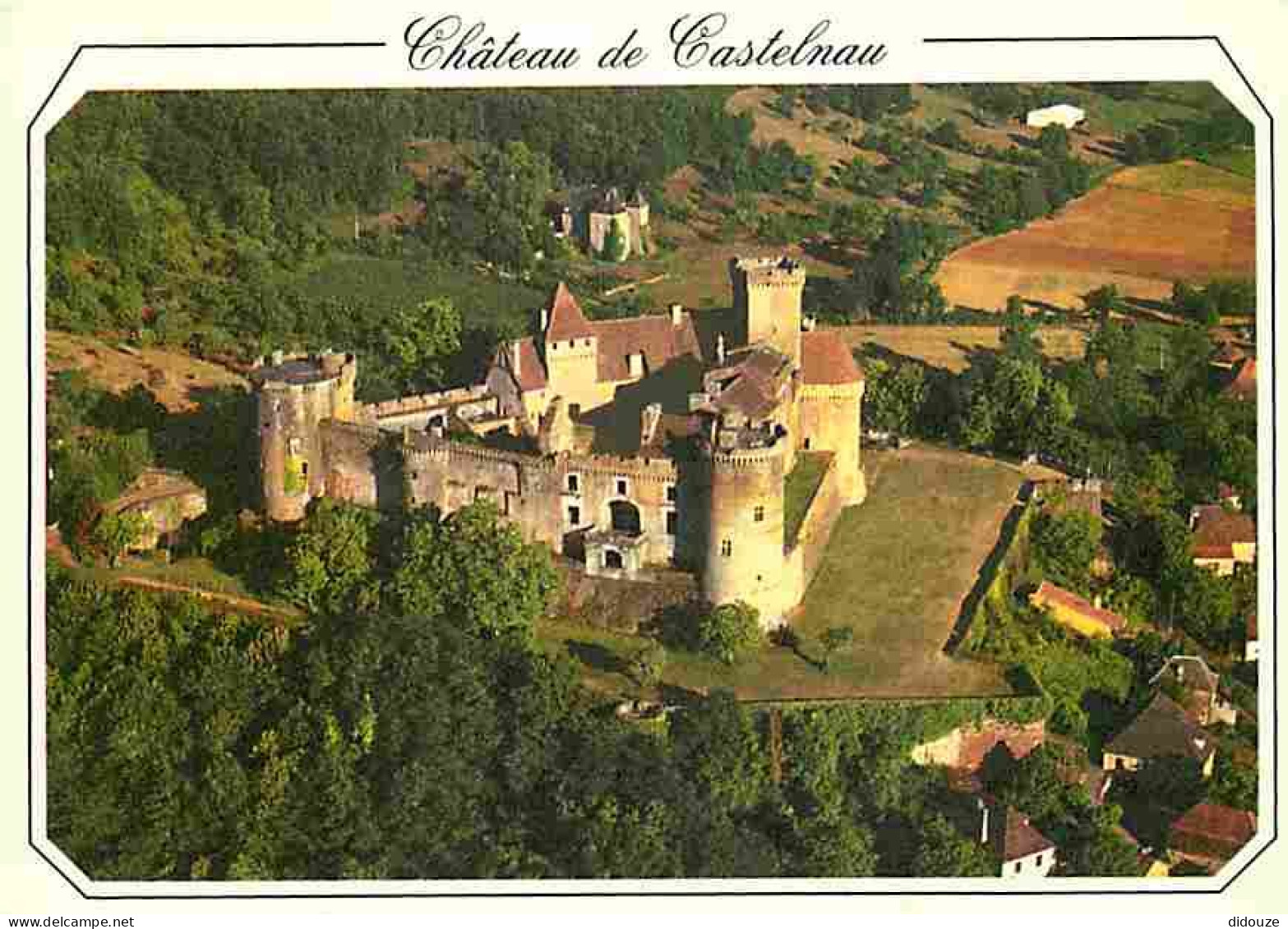 Chateaux - Château De Castelnou Bretenoux - Vue Aérienne - Lot - Carte Neuve - CPM - Voir Scans Recto-Verso - Châteaux