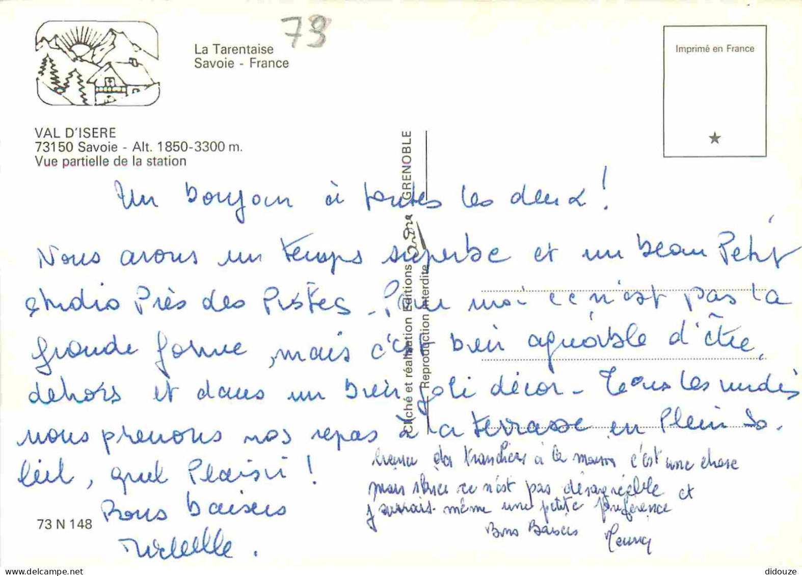 73 - Val D'Isère - Vue Partielle De La Station - CPM - Voir Scans Recto-Verso - Val D'Isere