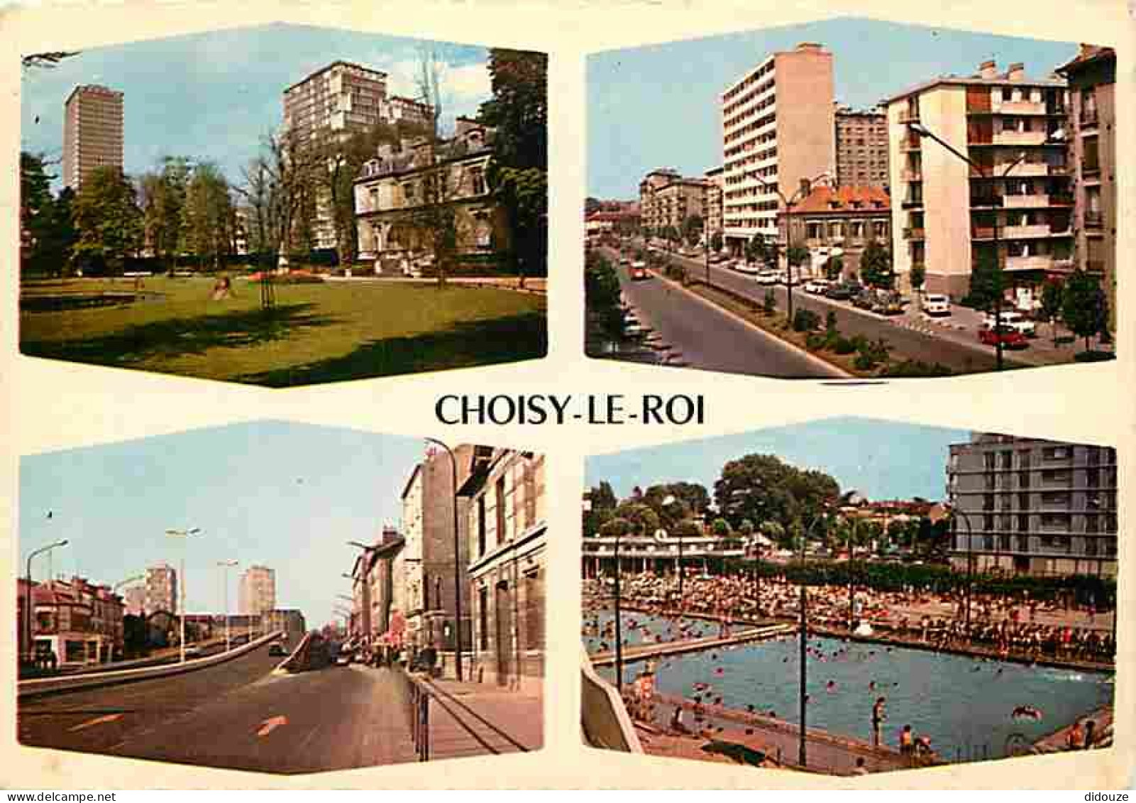 94 - Choisy Le Roi - Multivues - Automobiles - Piscine - Immeubles - CPM - Voir Scans Recto-Verso - Choisy Le Roi