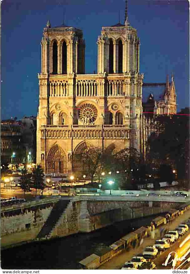 75 - Paris - Cathédrale Notre Dame - Automobiles - Carte Neuve - CPM - Voir Scans Recto-Verso - Notre Dame De Paris