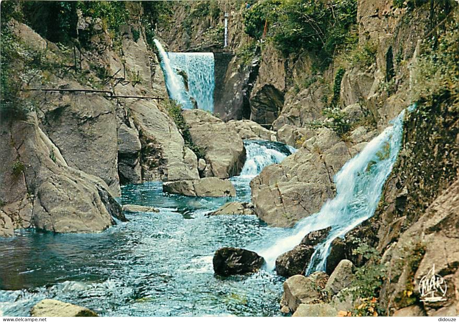 66 - Amélie Les Bains - Les Gorges Du Mondony - La Cascade D'Annibal - CPM - Voir Scans Recto-Verso - Other & Unclassified