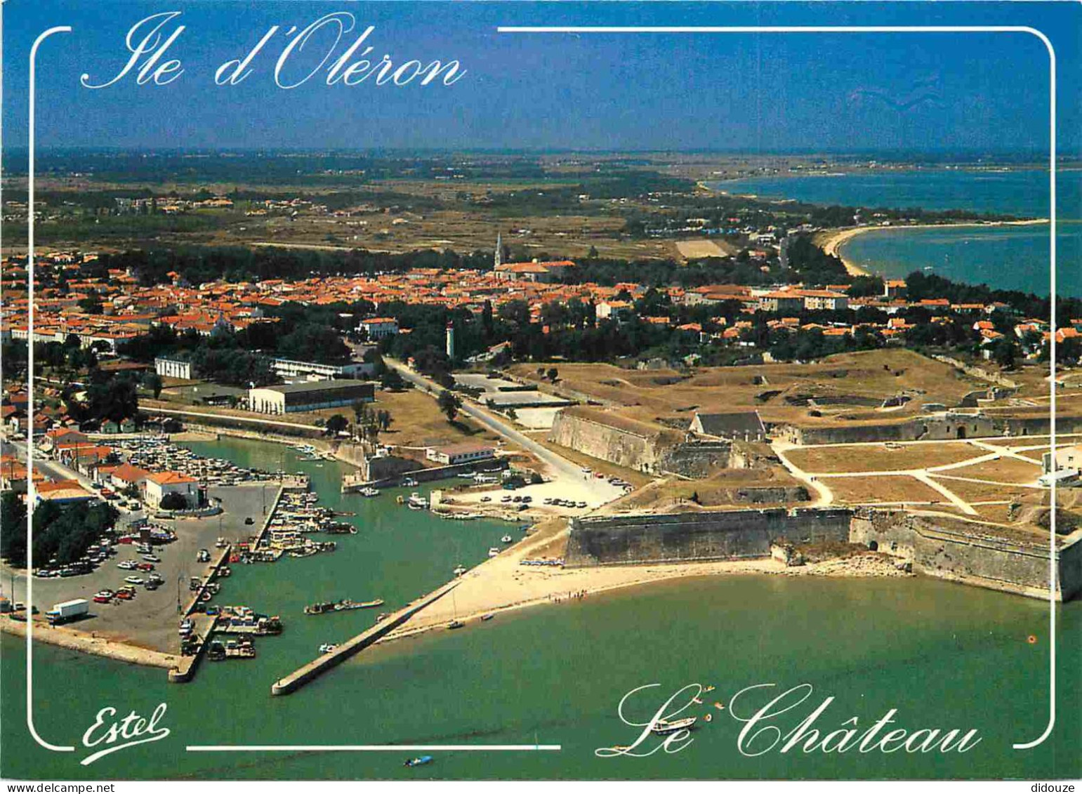 17 - Ile D'Oléron - Le Château D'Oléron - Vue Aérienne - CPM - Carte Neuve - Voir Scans Recto-Verso - Ile D'Oléron