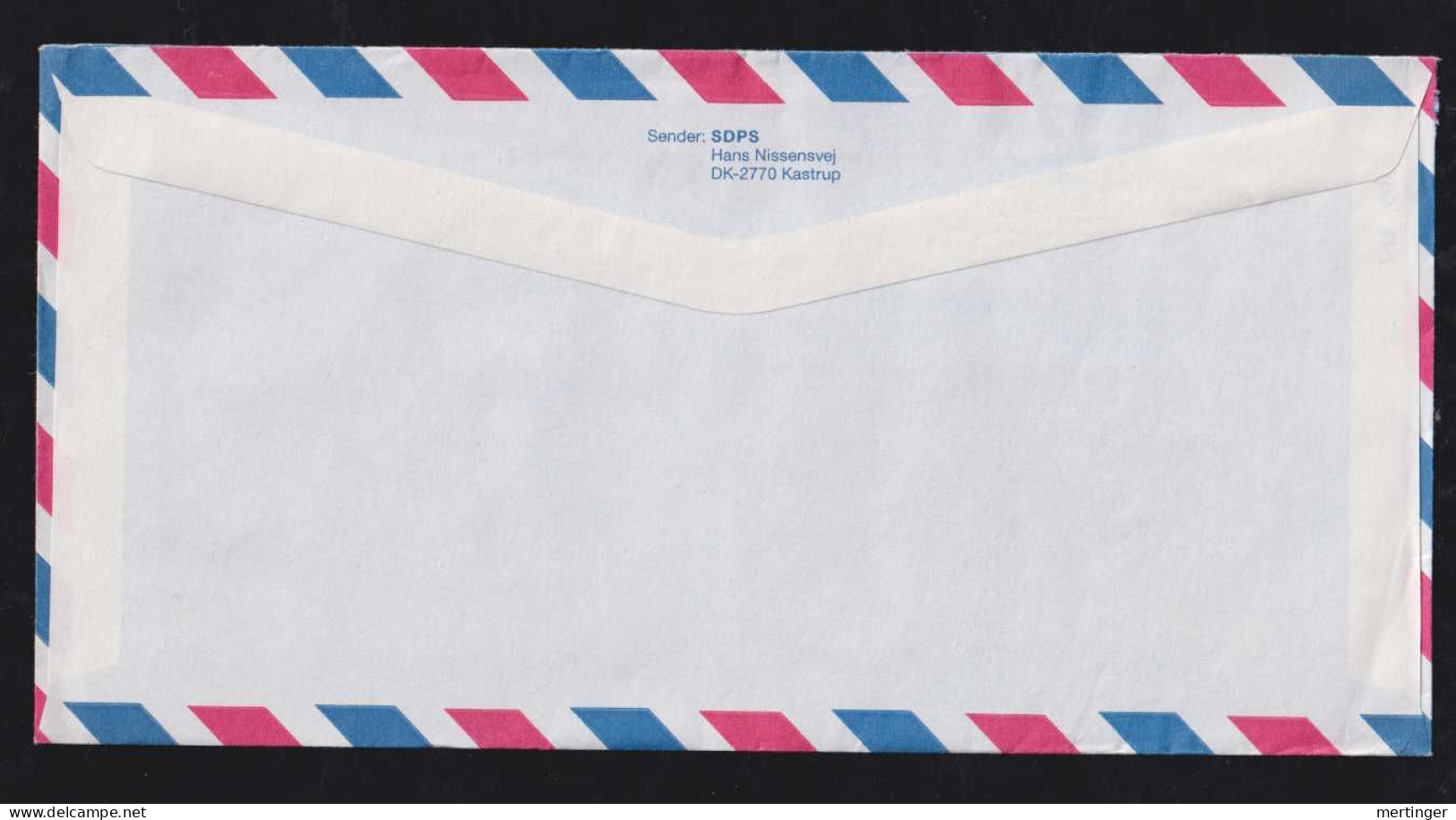 Dänemark Denmark Ca 1995 Porto Betalt Airmail Cover Kastrup - Briefe U. Dokumente