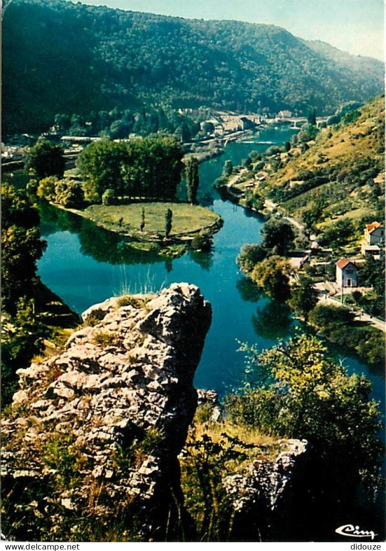 25 - Besançon - L'île De Malpas Et Vallée Du Doubs - CPM - Voir Scans Recto-Verso - Besancon