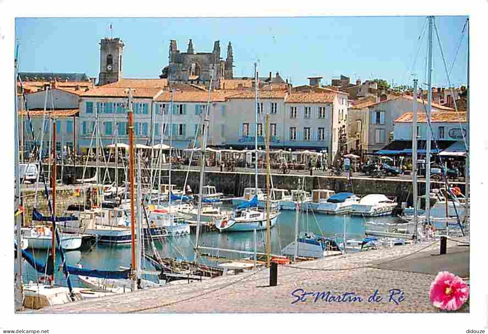 17 - Ile De Ré - Saint Martin De Ré - Le Port - Bateaux - Flamme Postale - CPM - Voir Scans Recto-Verso - Saint-Martin-de-Ré