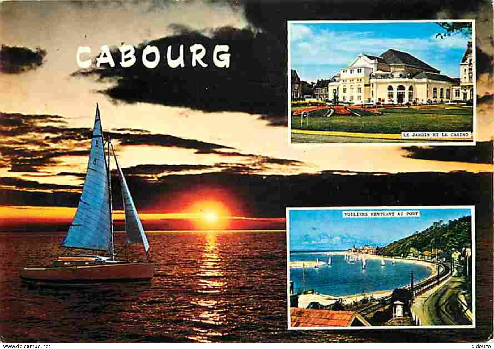 14 - Cabourg - Multivues - Bateaux - Voile - CPM - Voir Scans Recto-Verso - Cabourg