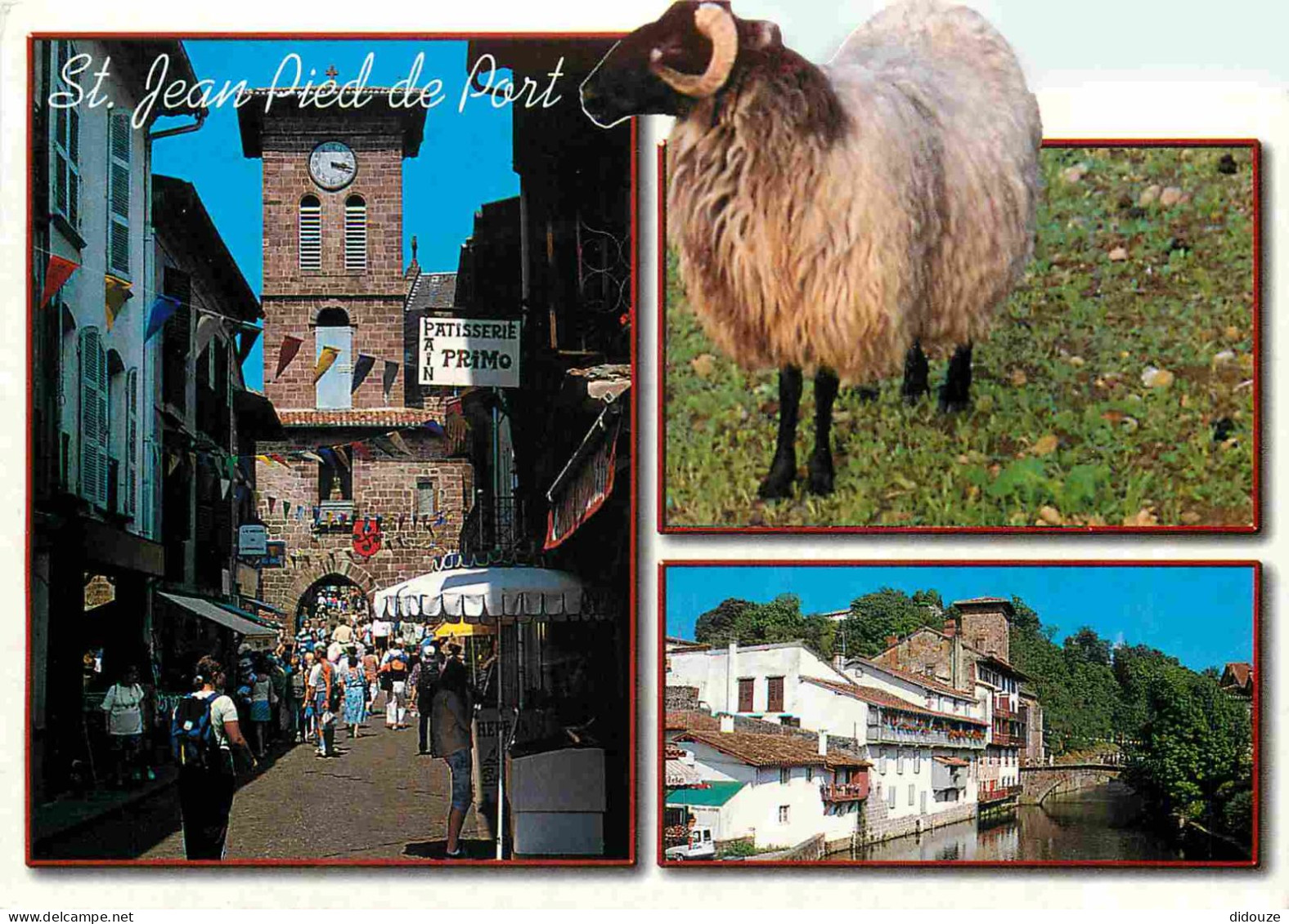 Animaux - Chèvres - Saint Jean De Pied De Port - Multivues - CPM - Voir Scans Recto-Verso - Autres & Non Classés