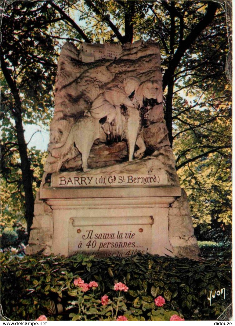 92 - Asnières - Cimetière Des Chiens - Le Monument De Barry - CPM - Voir Scans Recto-Verso - Asnieres Sur Seine