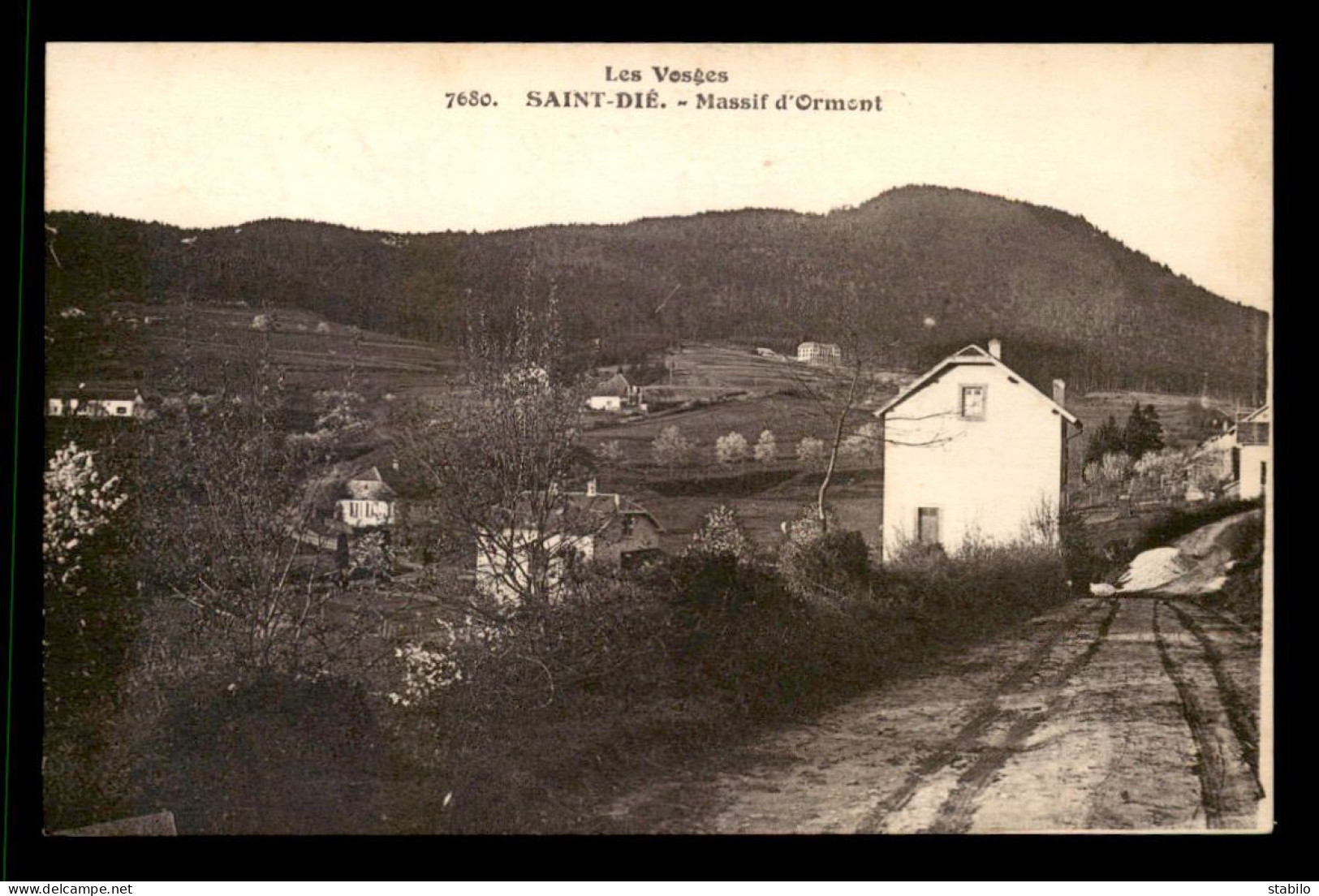 88 - ST-DIE - LE MASSIF D'ORMONT - Saint Die