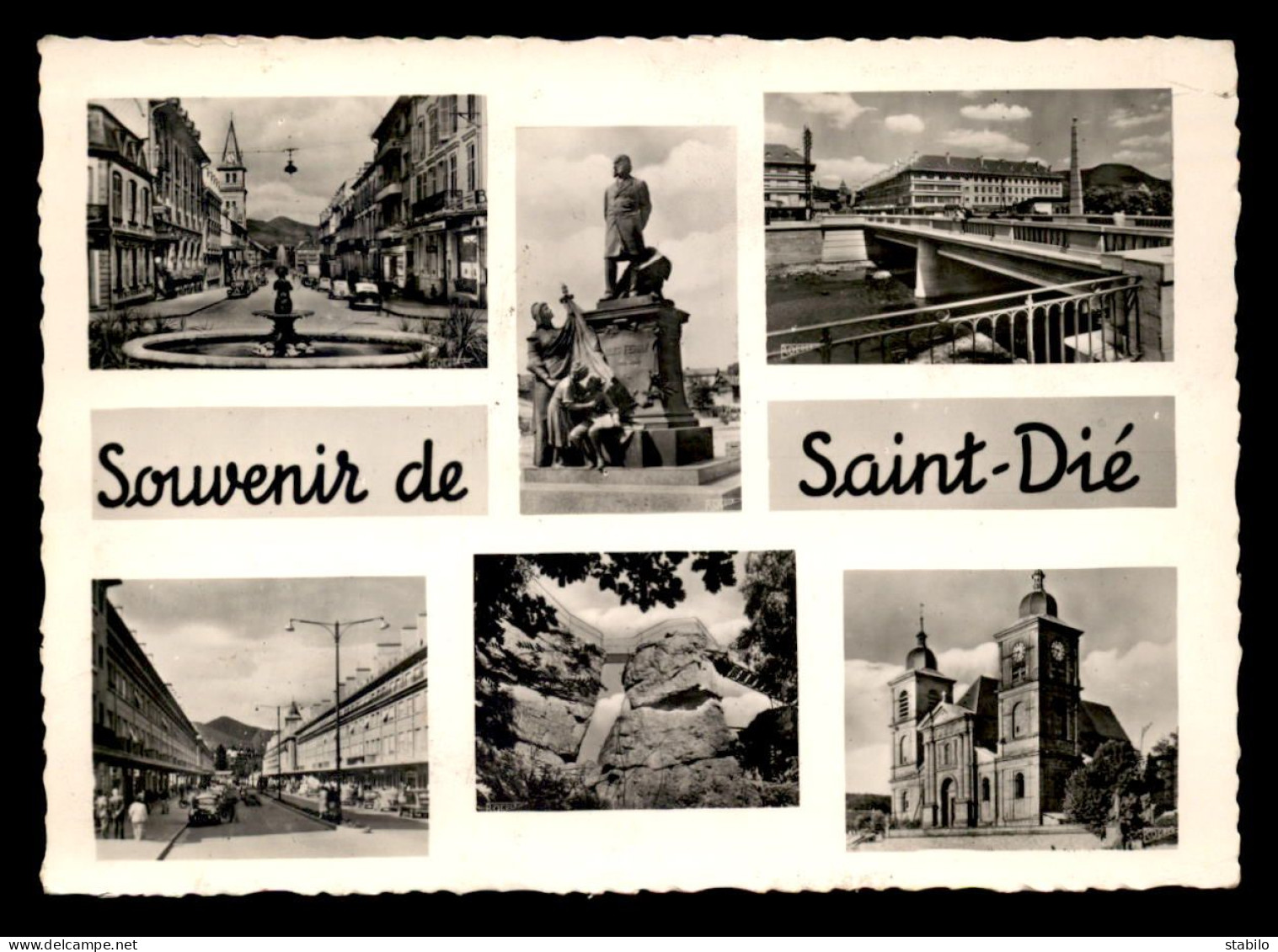 88 - ST-DIE - SOUVENIR MULTIVUES - Saint Die