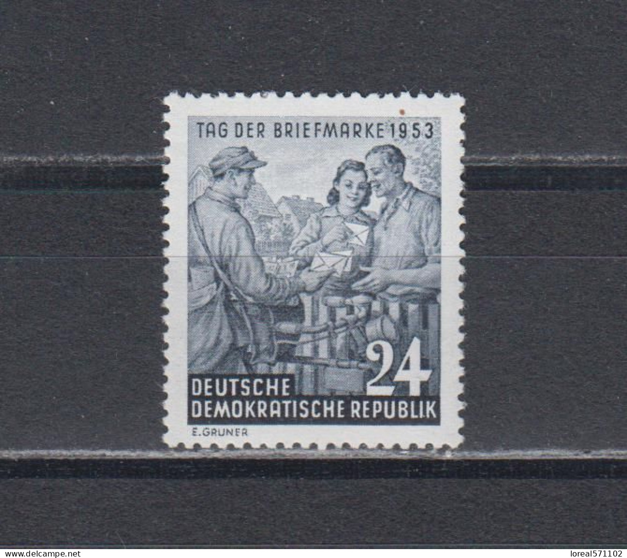 DDR  1953 Mich.Nr.396 YI ** Geprüft - Unused Stamps