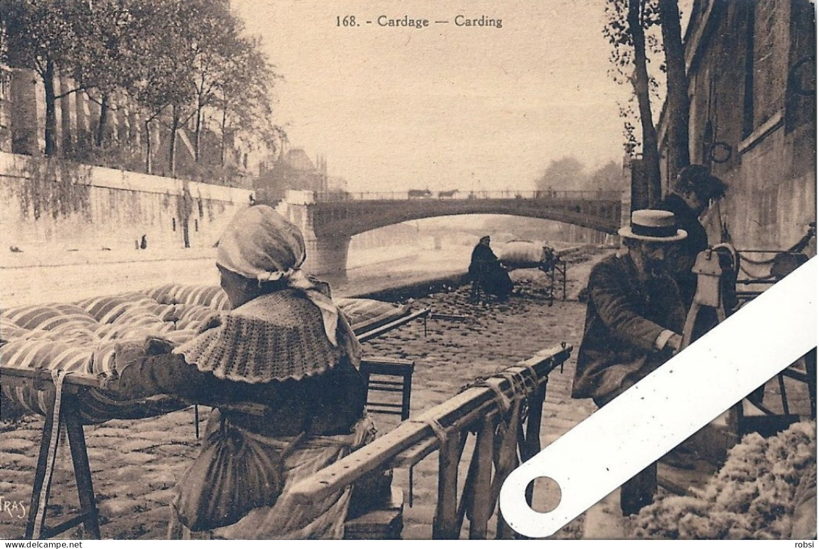 75 Paris Ignoré, édition Patras, Le Long De La Seine, 168 Cardage, D5357 - De Seine En Haar Oevers