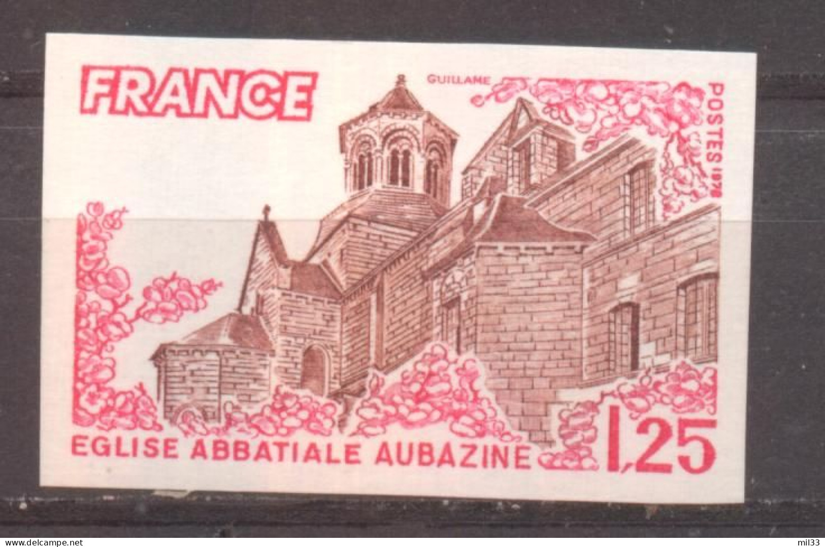 Eglise Aubazine YT 2001 De 1978 Sans Trace De Charnière - Zonder Classificatie