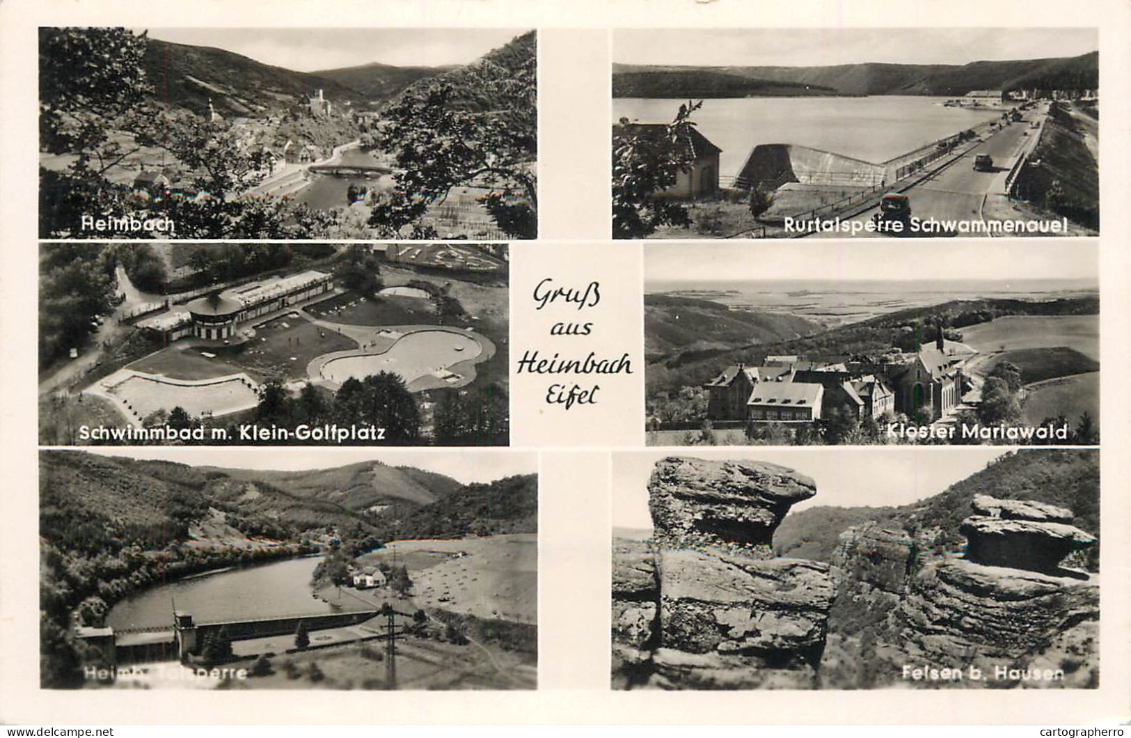 Postcard Germany Heinbach Eifel - Other & Unclassified