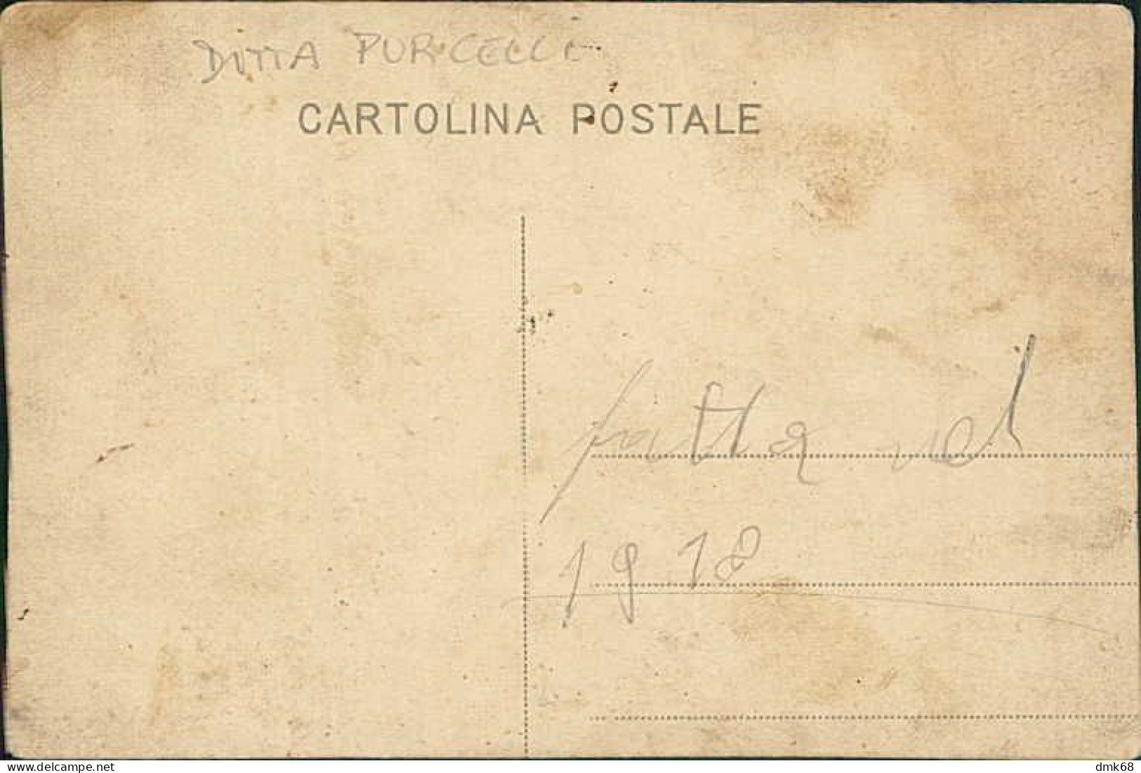 PURICELLI ( MILANO ) GRUPPO LAVORATORI - CARTOLINA FOTOGRAFICA - 1918  (20823) - Milano (Milan)