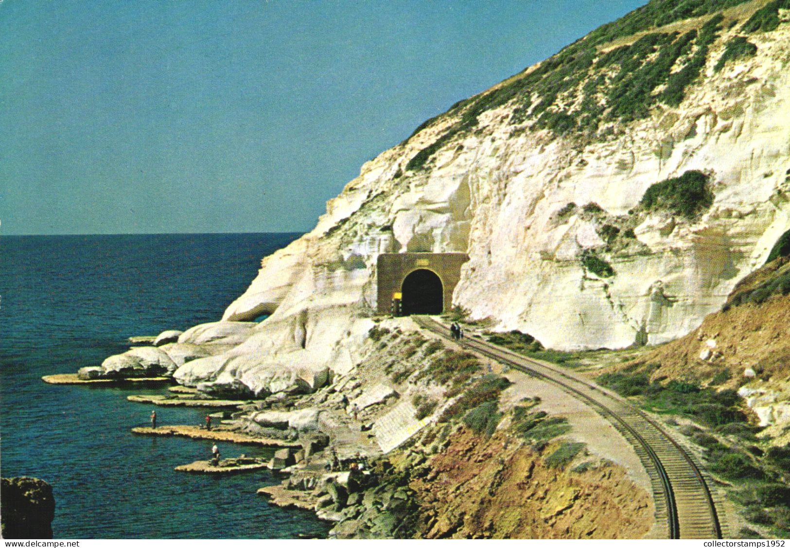 ROSH HANIKRA, TUNNEL, ISRAEL, POSTCARD - Israel