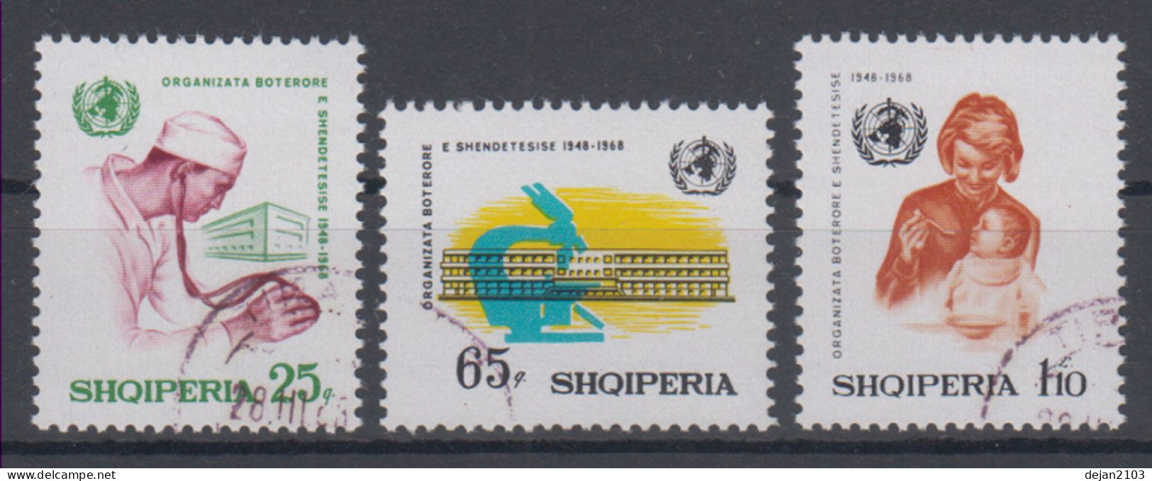 Albania Medicine 1968 USED - Albanie