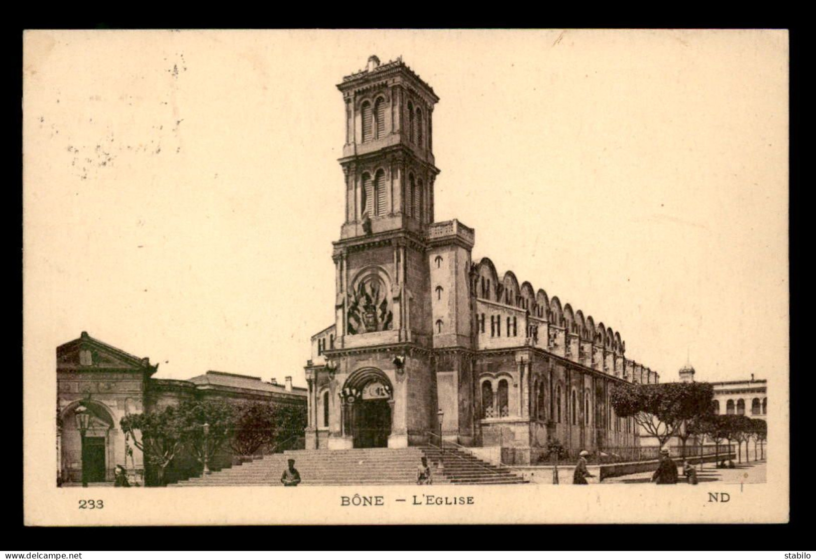 ALGERIE - BONE - L'EGLISE - Annaba (Bône)