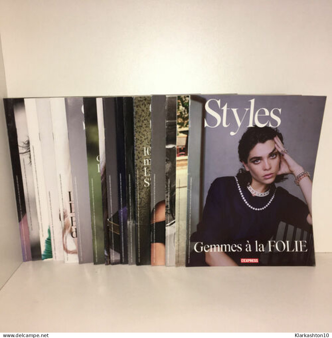Lot De 16 Supplément L'Express STYLES 2015 2016 Revue De Mode Magazine - Unclassified