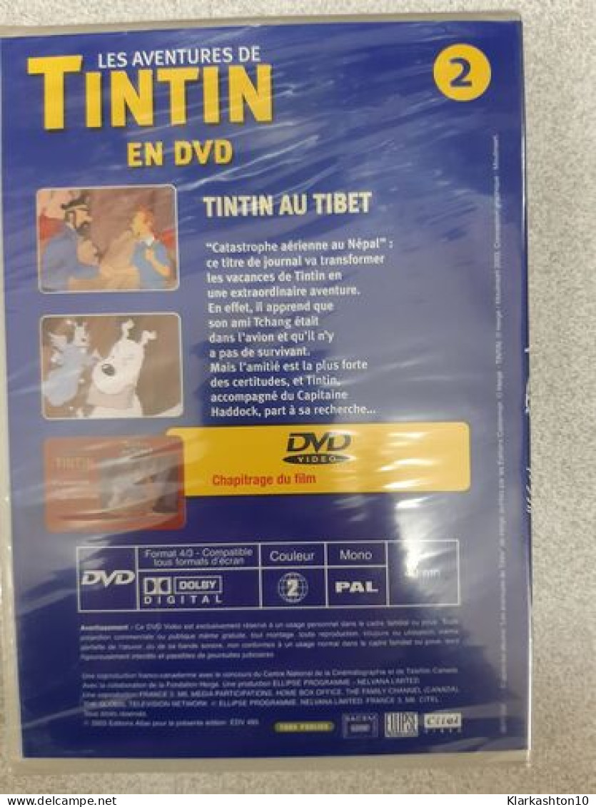 DVD Séeie Tintin - 2 Tintin Au Tibet - Other & Unclassified