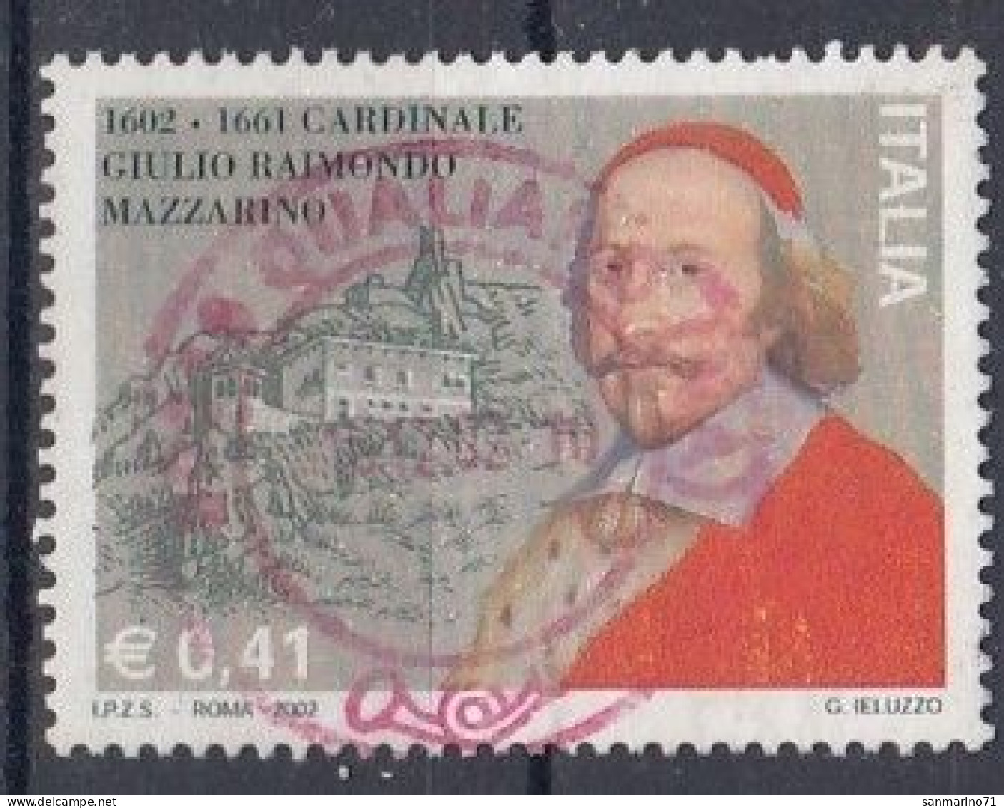 ITALY 2857,used,falc Hinged - 2001-10: Oblitérés
