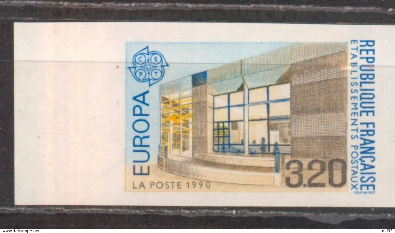 Europa Bâtiment Cerizay YT 2643 De 1990 Sans Trace De Charnière - Non Classés