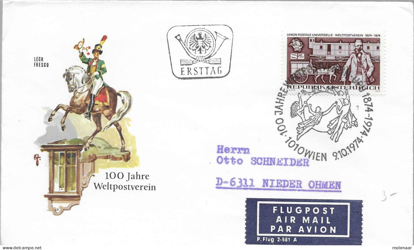 Postzegels > Europa > Oostenrijk > 1945-.... 2de Republiek > 1971-1980 > Brief Met No. 1510 (17733) - Storia Postale