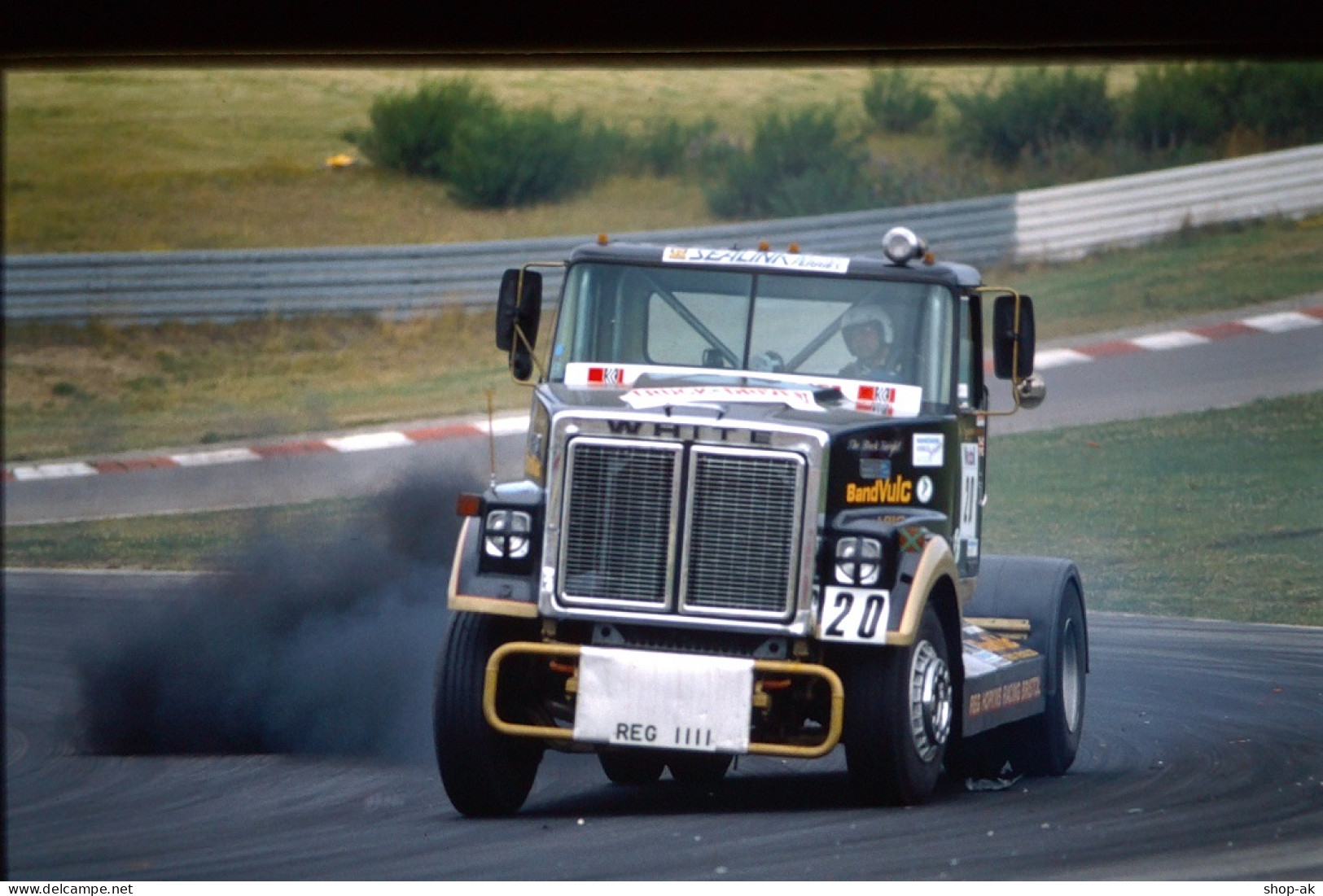 Dia0284/ 12 X DIA Foto LKW Truck Grand-Prix Nürburgring 1989 - Automobili