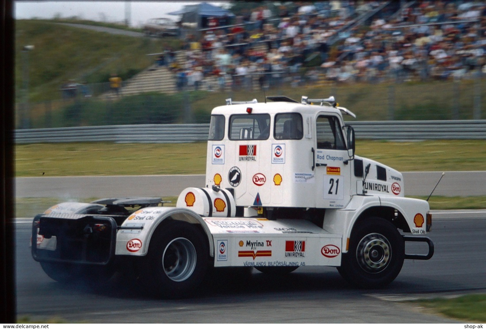 Dia0284/ 12 X DIA Foto LKW Truck Grand-Prix Nürburgring 1989 - Voitures