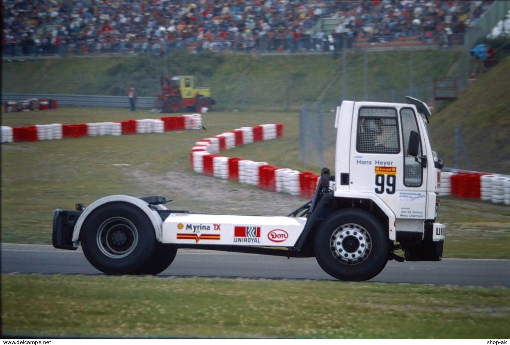 Dia0284/ 12 x DIA Foto LKW Truck Grand-Prix Nürburgring 1989