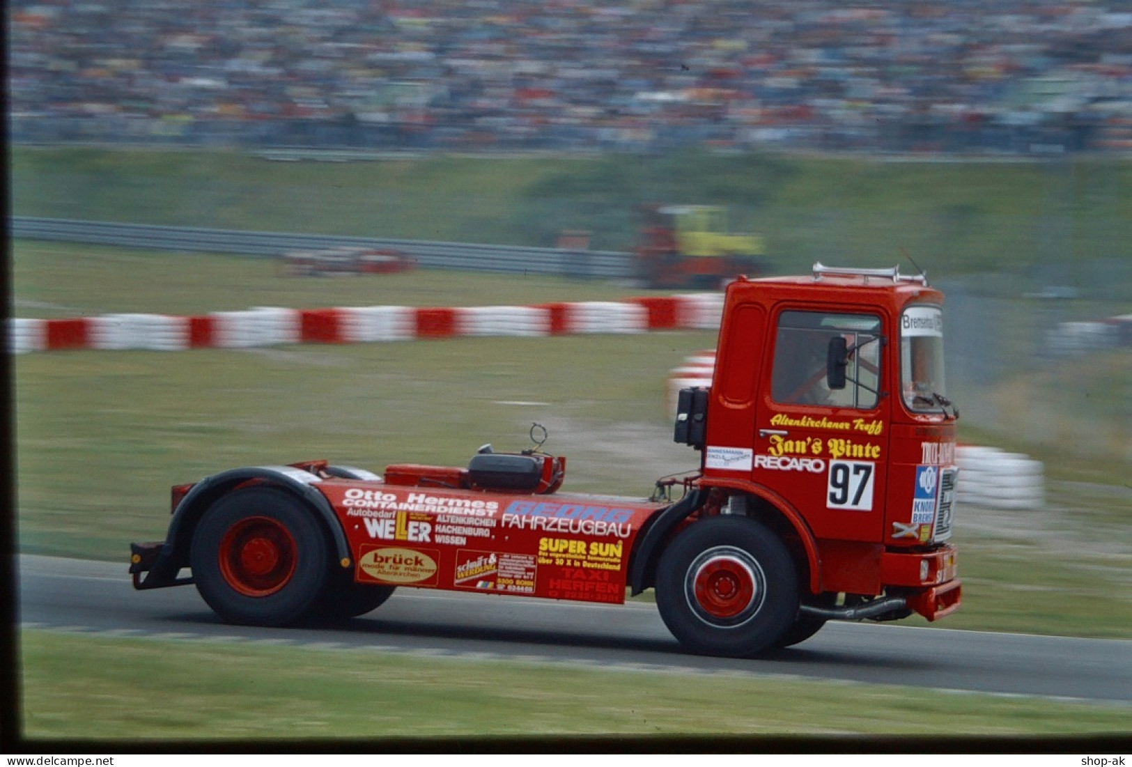 Dia0284/ 12 x DIA Foto LKW Truck Grand-Prix Nürburgring 1989