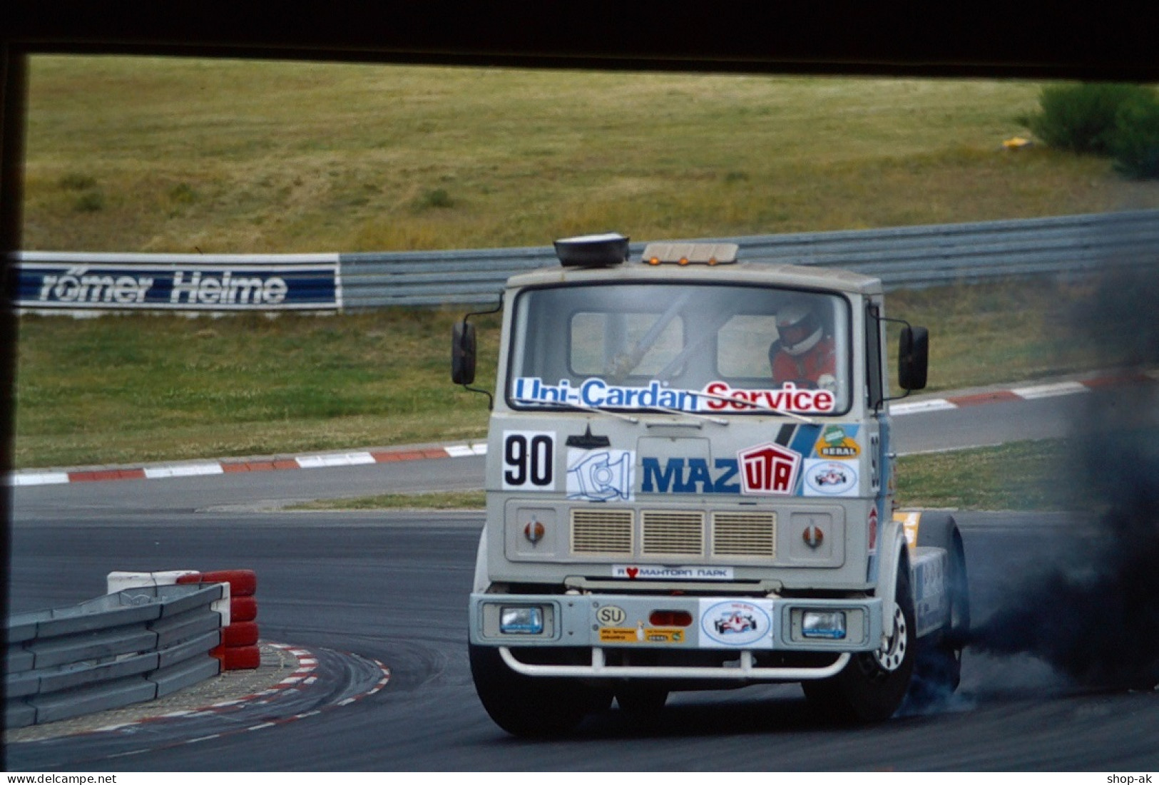 Dia0284/ 12 x DIA Foto LKW Truck Grand-Prix Nürburgring 1989